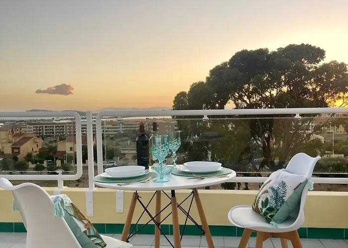 Oasis On The Gulf With A Sea View - Unique Roof Apartment Quartu Sant'Elena