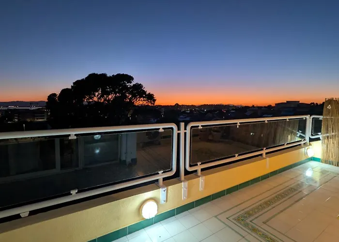 Oasis On The Gulf With A Sea View - Unique Roof Apartment *